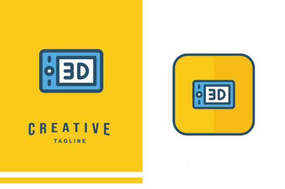 3D Printing Icon - Drawing Tablet