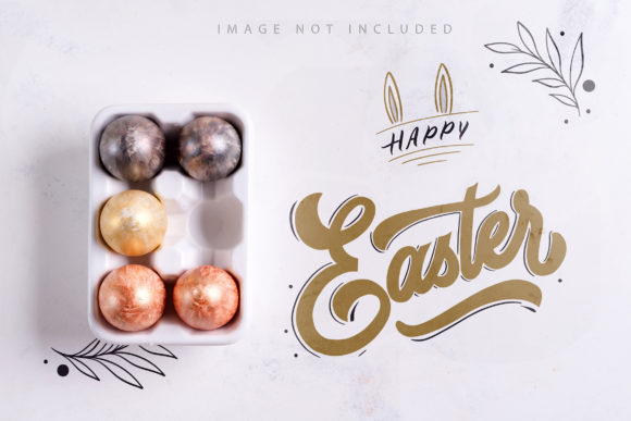 Easter Mockup Card for Creative Designs
