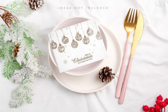 Elevating Holiday Presentations: The Strategic Value of Christmas Table Setting Mockup Paper