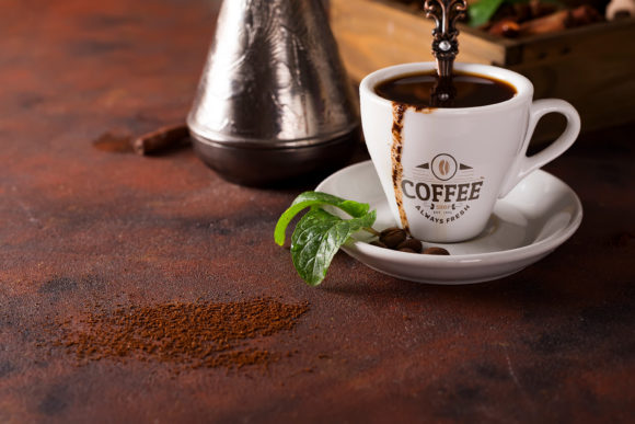 Maximizing Visual Impact with the Cup of Hot Coffee Mockup