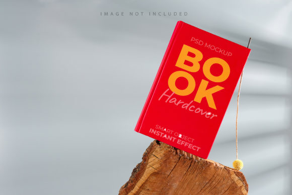 Red Book Mockup on a Wooden: The Ultimate Tool for Professional Design Presentations