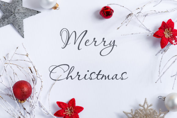 Transform Your Holiday Content with Merry Christmas Background Mockups