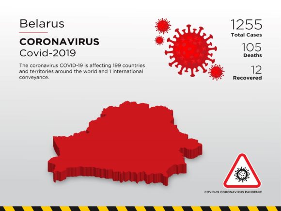 Visualizing the Pandemic: The Power of Belarus Affected Country 3D Map Infographics in Crisis Communication